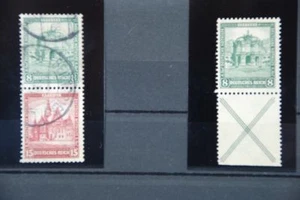 N2 DR Markenheftchen S88 gestempelt & S92 Falz - Picture 1 of 1