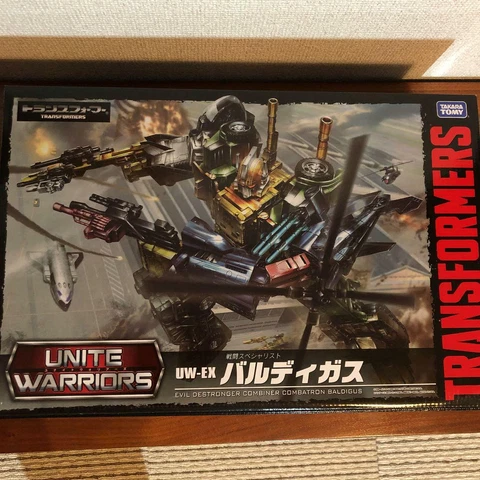 Transformers Unite Warriors UW-EX Baldigus Takara Tomy Mall Limited Figure Used Cover