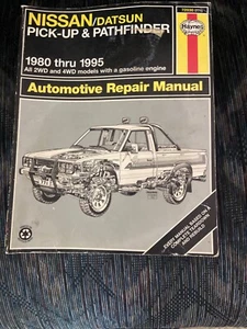 Nissan/Datsun Pickup & Pathfinder Haynes Manual 1980-1995. 72030 (771) - Picture 1 of 5