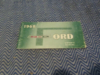 Ford Galaxy Ltd XL 500 CTY 1968 Squire bonito usado original manual del propietario de fábrica Foto 1 de 3