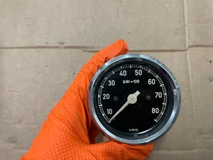 Contagiri VDO 2000 1/4 80mm Auto Sportive Anni 50-60 - Picture 1 of 2