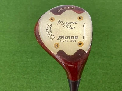 MIZUNO PRO ORIGINAL CAQUI DRIVER destro grafite Techno Flex 5700 usado - Imagem 1 de 4