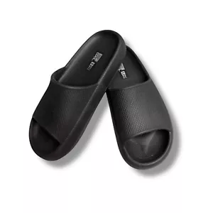 32 Degrees Cool Slides Sandals Comfort Slip On Casual Black Size S Womens 6-7 - Picture 1 of 8