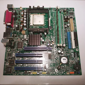 FIC K8M-800M Motherboard MOBO AMD Sempron 3300+ SDA3300AIO2BO DDR 400MHz 512MB - Afbeelding 1 van 7