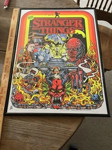 Stranger Things Dirty Donny Lithographie in Farben signiert Limited Release - Bild 1 von 5
