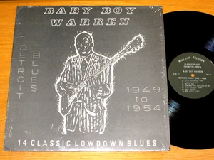MONO BLUES LP - BABY BOY WARREN - KINGFISH 1001 - "DETROIT BLUES 1949 to 1954" - Imagen 1 de 3