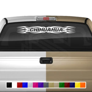 #161 CHIHUAHUA Mexico CHH Decal Sticker Windshield Window Banner Estado Troca - Bild 1 von 5