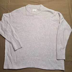 Suéter Pullover Relajado Cuello Pequeño Aerie - Imagen 1 de 7