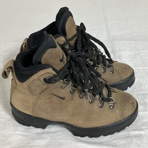 Nike Air Botas de Senderismo para Mujer Talla 6.5 Marrón ACG Con Cordones Tobillo Cuero 148027 - Imagen 1 de 14