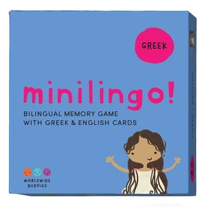 Minilingo Greek / English Bilingual Flashcards: Bilingual memory game with Greek - Picture 1 of 1