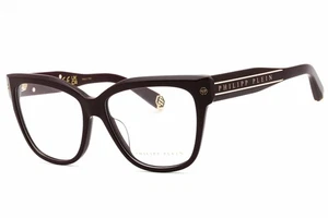 PHILIPP PLEIN VPP051M 0G96 Eyeglasses Bordeaux Frame 55mm - Picture 1 of 4
