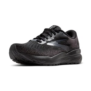 Brooks Women's Ghost 16 GTX Waterproof Neutral Running Shoe 8 Black/Black/Ebony - Picture 1 of 6