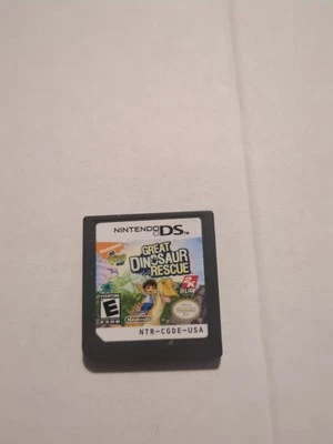 Go, Diego, Go! Great Dinosaur Rescue Nintendo DS - Cartridge Only - Nickelodeon - Image 1 of 4