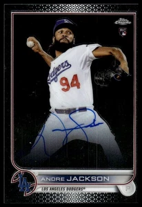 2022 Topps Chrome #RA-AJ Andre Jackson Rookie Autographs - Picture 1 of 2