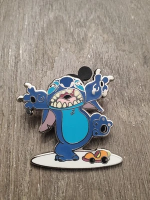 DISNEY WDW 2008 DELUXE PIN & RED LANYARD STARTER SET GIANT STITCH GODZILLA ONLY - Image 1 of 2