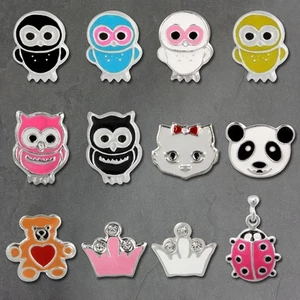 Pendientes Teenie-Weenie elección de color pendientes plata motivos niños SDO8191X - Imagen 1 de 16