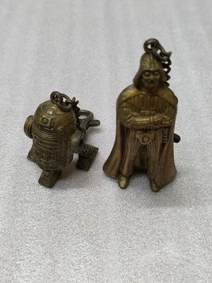 Star Wars action figure vintage Darth Vader R2D2 usate da collezione - Immagine 1 di 4