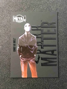 2025 Metal Universe Batman Dark Matter #DM-14 Court Of Owls  Insert SSP Insert - Picture 1 of 2