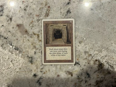 Mtg Revised Howling Mine - Magic the Gathering Howling Mine Revised Heavy Play - Image 1 of 2