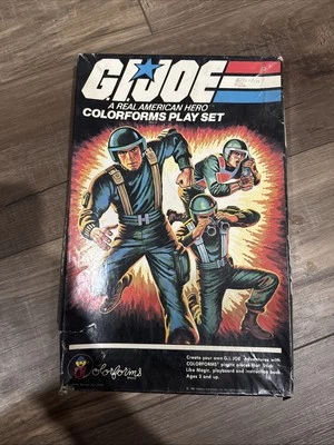 G.I. Joe A Real American Hero Play Set Colorforms 1982 Hasbro - Image 1 of 4