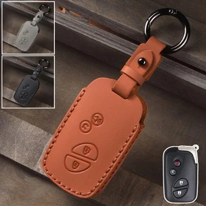 Genuine Leather Car Key Fob Case Cover For LEXUS RX ES350 ES GS RC RX350 IS350 - Picture 1 of 12