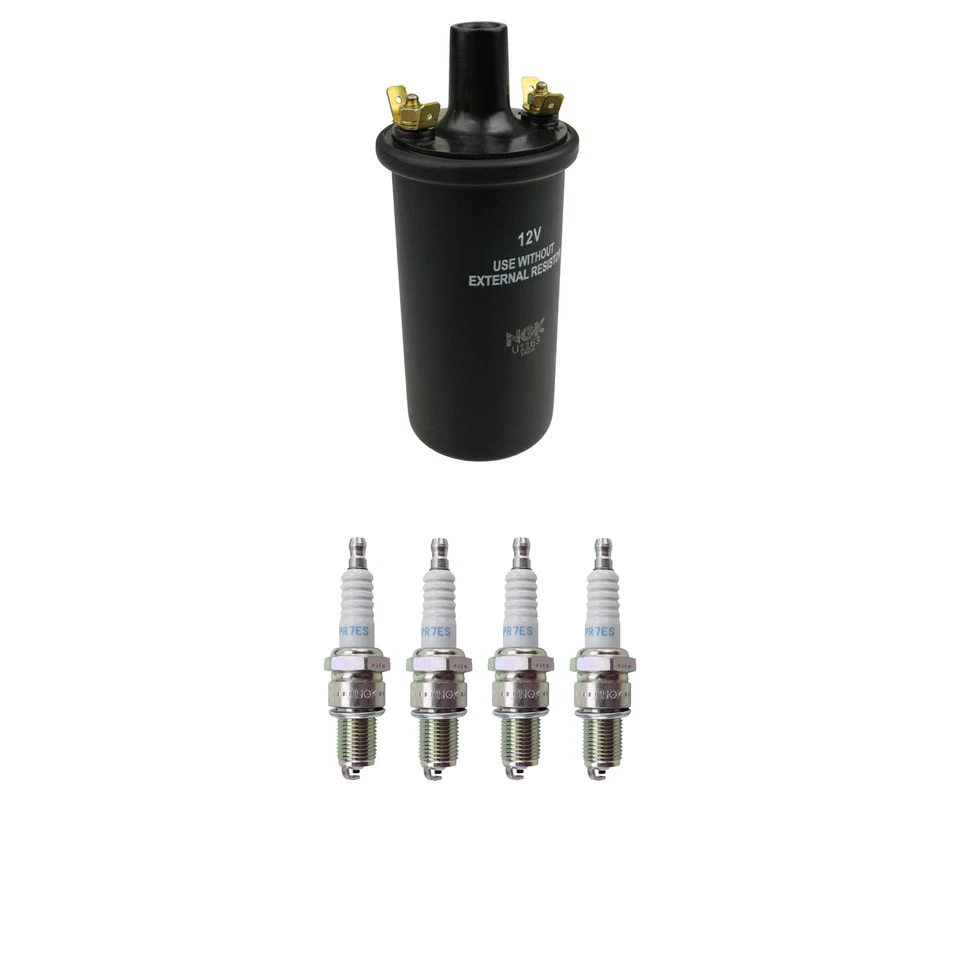 Kit de 4 bujías de níquel bobina de encendido NGK para 304 850 Berlina Elan Giulia L4 Foto 1 de 1