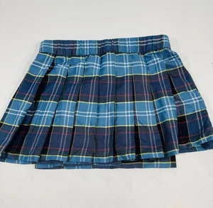 Vintage Sport Kilt USA Jagd Tartan blau kariert M schottisch Schottland verstellbar - Bild 1 von 6