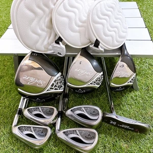 Callaway Solaire Women's Golf Club Set 8pcs Ladies Right-handed From Japan - Picture 1 of 22