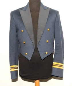CHAQUETA DE VESTIR VINTAGE A MEDIDA RE CITY OFICIAL DE LA FUERZA AÉREA REAL AÑOS 60 38"" R - Imagen 1 de 19