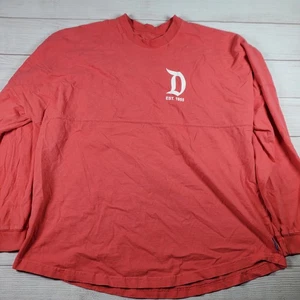 Maglia Disneyland Resort rosa corallo manica lunga spirito adulto taglia XL - Foto 1 di 8