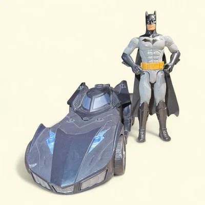 TM & DC Comics 2018 Mattel Batman Missions Batimóvil Vehículo 15.5" y Figura Foto 1 de 4