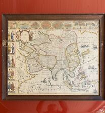 1800’s Copy Of Asia Noviter Delineata 1635 by Willem Blaeu MAP