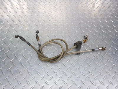 06 Kawasaki ZX636 ZX6R ZX 6R 636 Front Brake Hoses Lines Stainless Steel Foto 1 de 4