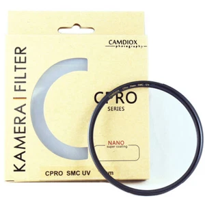 Camdiox 18 layer 77mm C-Pro Nano Slim Multi-Coated MC SMC UV filter for DSLR DC - Picture 1 of 2