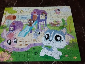 COLLECTIBLE Littlest Pet Shop 100 pc husky tube puzzle box - toy NOT included - Picture 1 of 5