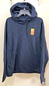 Herren Tek Gear warm Tek marineblau Vlies gefütterter sportlicher Hoodie Gr. XL - Bild 1 von 9