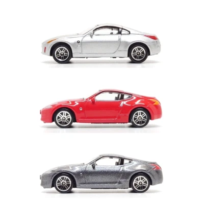 Realtoy 1:64 Nissan 350Z & Nissan 370Z - Lot of 3 (Loose) - Image 1 of 4