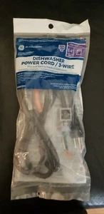 GE WX09X70911 Dishwasher Power Cord 3-Wire 5.4 ft - Picture 1 of 2