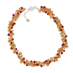 Luxxos Set mit Choker und Armband Quarz (36 cm) - Bild 1 von 2