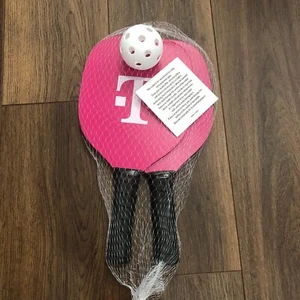 T-Mobile Pickleball Raqueta Paleta y Pelota Set - Rosa - Promoción Pickle Ball - Imagen 1 de 4