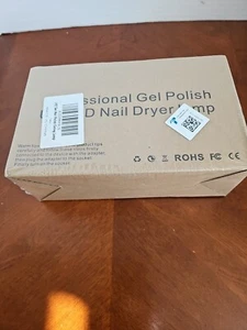 BNIB Professional LED UV Nail Dryer Gel Polish Lamp Salon Manicure 48W SEALED - Picture 1 of 5