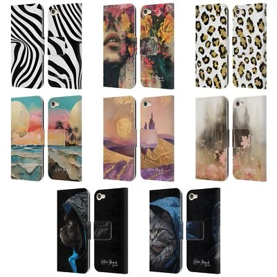 NATURE MAGICK VARIOUS COLLECTION LEATHER BOOK CASE FOR APPLE iPOD TOUCH MP3 - Image 1 of 4