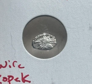 Undated Russia Wire Money Kopek - Picture 1 of 2