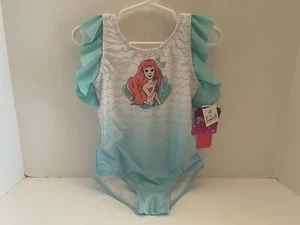 DISNEY PRINCESS Girls Swimsuit ‘Ariel’ - UV Protection - SIZE 4T - NEW w/TAGS - Picture 1 of 12