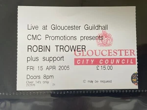 Robin Trower Ticket 2005 - Imagen 1 de 1