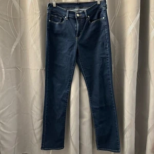 Levi's Women's Jeans Stretch Denim 311 Shaping Skinny Jeans Blue Size W27 L30 - Picture 1 of 15