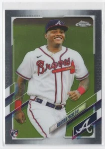 2021 Topps Chrome Cristian Pache Rookie Atlanta Braves #178 - Picture 1 of 2