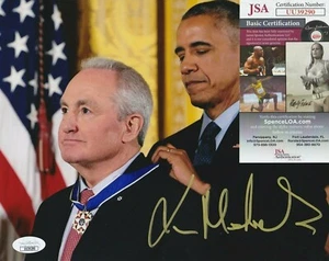 Lorne Michaels Signed 8x10 Photo w/ JSA COA SNL Saturday Night Live Barack Obama - Picture 1 of 2