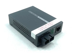 Planet Thechnology Fast Eathernet Bridge 10/100Base-TX vers 100Base - Convertisseur FX - Photo 1/13