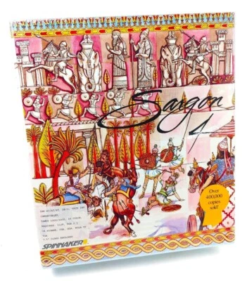 Sargon 4 Vintage Computer Chess PC Game 5.25" Spinnaker New Sealed - Image 1 of 2